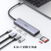 Ugreen Type-C to 2xUSB 3.0 2xUSB-C 4K/60Hz HDMI Gigabit Ethernet SD TF Kart Okuyucu Çoklayıcı Hub Adaptör Outlet