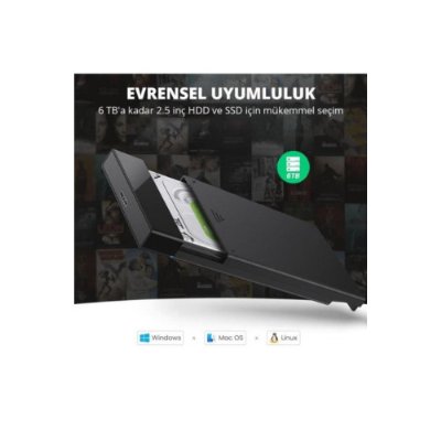 Ugreen 30848 USB 3.0 2.5" Harddisk Kutusu Outlet