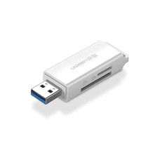 Ugreen USB 3.0 SD ve Micro SD Kart Okuyucu, Beyaz