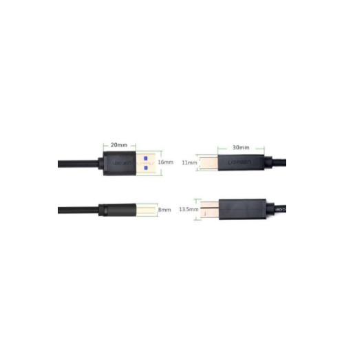 Ugreen USB A 3.0 to USB B 3.0 Yazıcı Kablosu 2 Metre Outlet