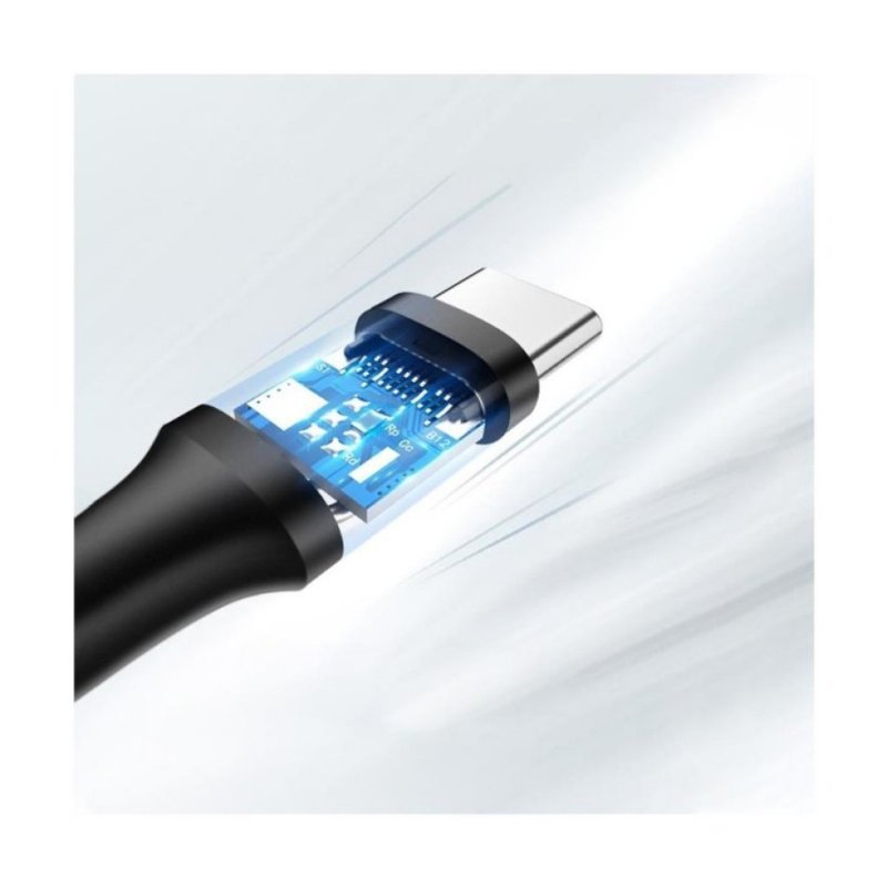 Ugreen USB-A & USB-C Şarj ve Data Kablosu, 2 Metre, Siyah