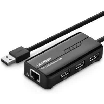 Ugreen USB 3.0 Gigabit Ethernet RJ45 Dönüştürücü USB Çoklayıcı Outlet