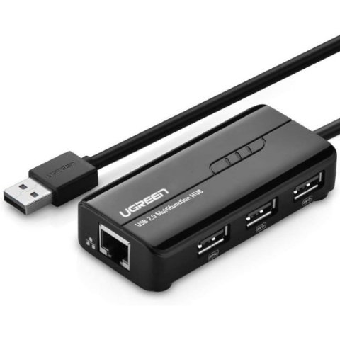 Ugreen USB 3.0 Gigabit Ethernet RJ45 Dönüştürücü USB Çoklayıcı Outlet