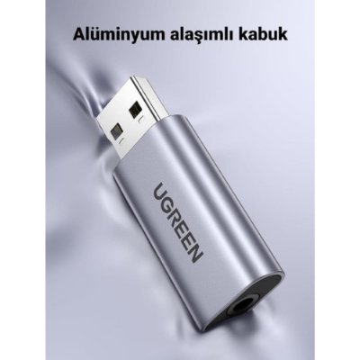 Ugreen USB To 3.5mm Trrs Harici Ses Kartı