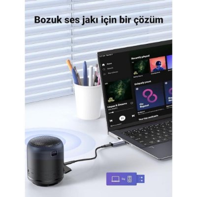 Ugreen USB To 3.5mm Trrs Harici Ses Kartı