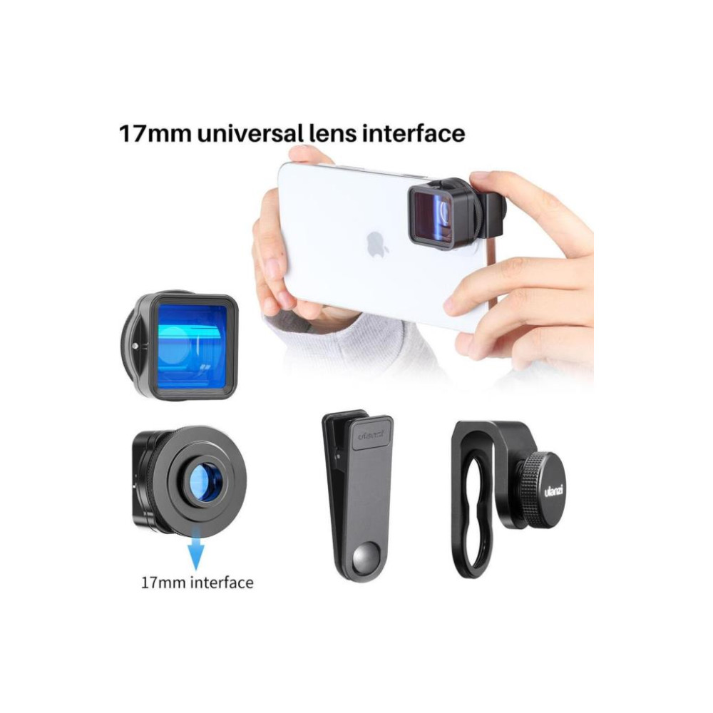 Ulanzi 1.55xt Anamorphic Telefon Lensi Teşhir