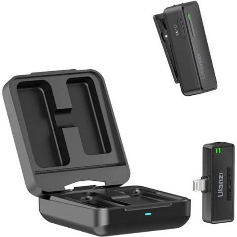 ULANZI UW-MIC Kablosuz Kayıt Yaka Mikrofonu Lightning Teşhir
