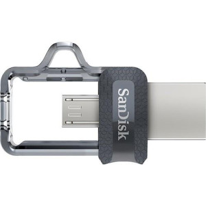 SanDisk Ultra Dual Drive SDDD3-128G-G46 128 GB Flash Bellek - OUTLET