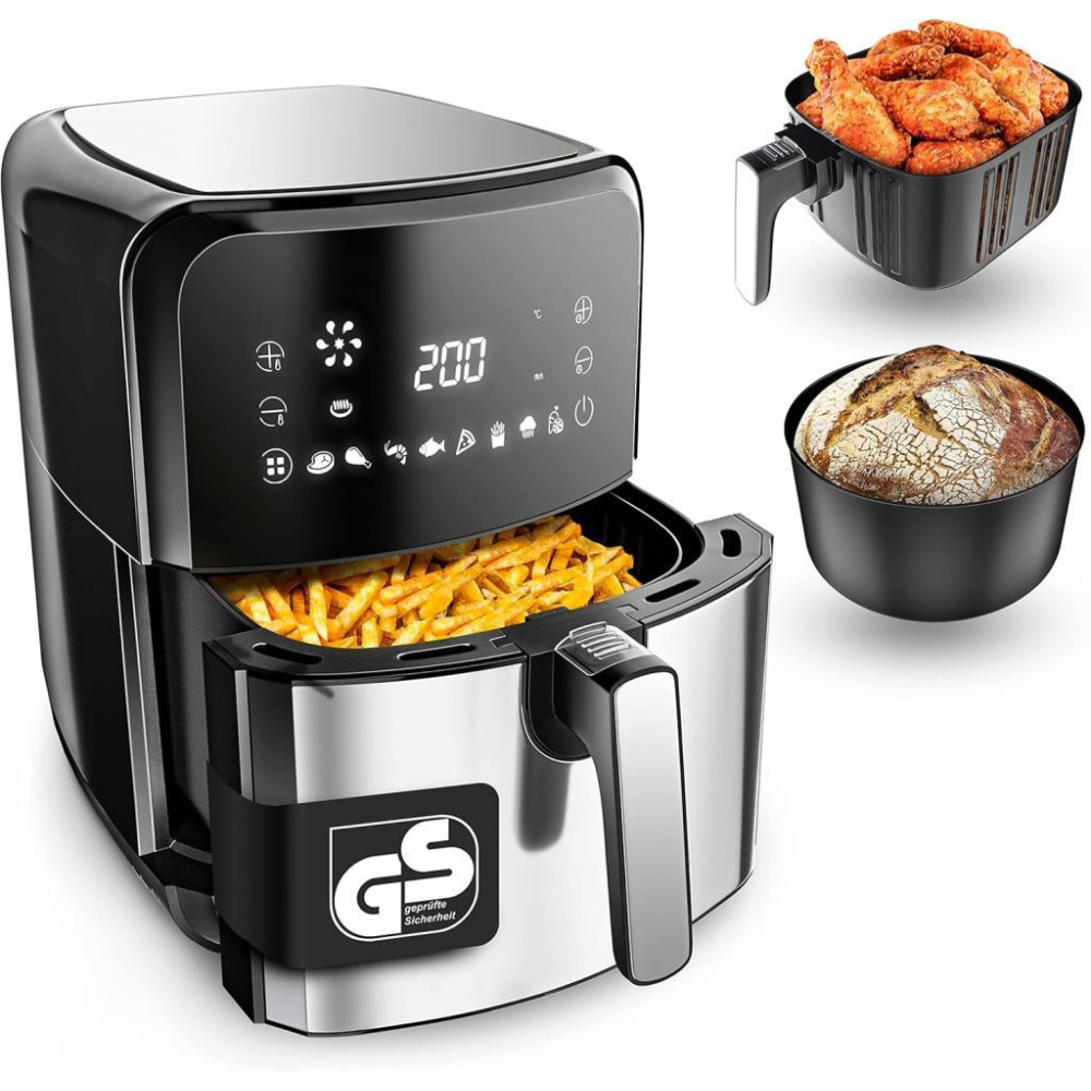 Vandenberg Airfryer 5.5 lt Yağsız Fritöz Teşhir