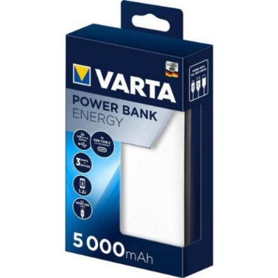 Varta Energy 5000 Mah Hızlı Şarj Powerbank Outlet