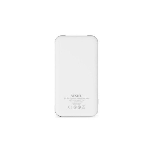Vestel Taşınabilir Batarya 5000 mAh Type-C - Beyaz