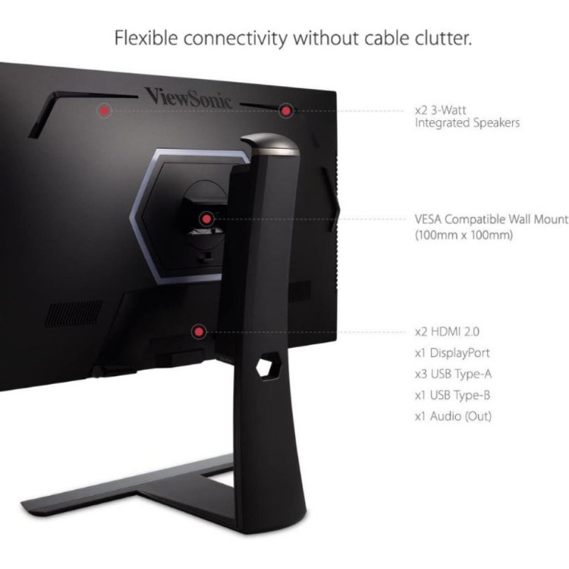 ViewSonic Elite XG271QG 27" 1 ms 2K Pivot IPS 240 Hz Oyuncu Monitörü - Teşhir