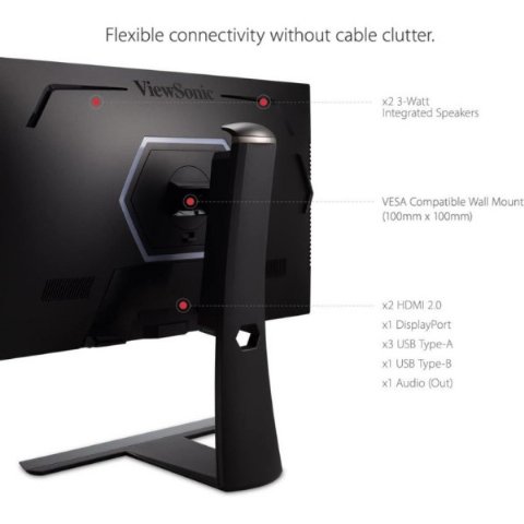 ViewSonic Elite XG271QG 27" 1 ms 2K Pivot IPS 240 Hz Oyuncu Monitörü - Teşhir