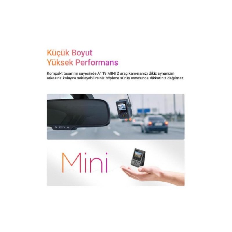 Viofo A119 Mini2 2K Araç Kamerası Teşhir