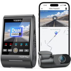 Viofo A229 Plus 2 Kameralı Araç Kamerası Seti - teşhir