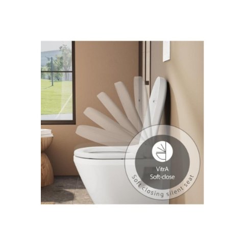 VitrA 121 003 909 Yavaş Kapanır Klozet Kapağı Outlet