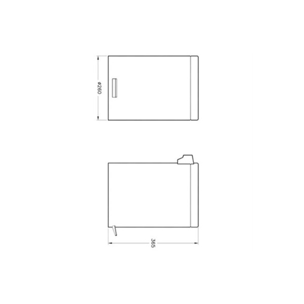 VitrA A44055 Arkitekta Paslanmaz Çöp Kovası Outlet