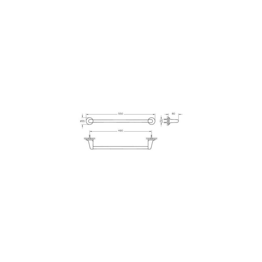 VitrA A44944 Marin Uzun Havluluk 
