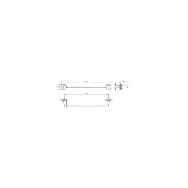 VitrA A44944 Marin Uzun Havluluk 