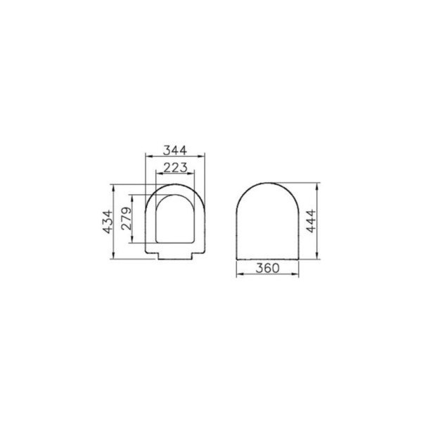 VitrA S50 72-003-301 Klozet Kapağı Outlet