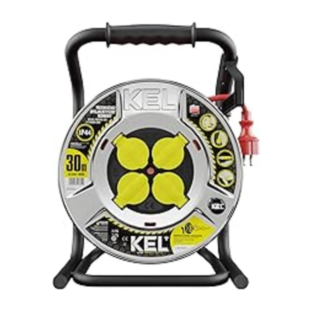 Kel 99462 Profesyonel Uzatma Kablosu 40M 3x2.5 Mm2 Teşhir
