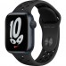 Apple Watch Series 7 Nike GPS 41mm Gece Yarısı Alüminyum Kasa ve Nike Spor Kordon Akıllı Saat