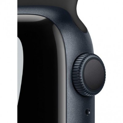Apple Watch Series 7 Nike GPS 41mm Gece Yarısı Alüminyum Kasa ve Nike Spor Kordon Akıllı Saat