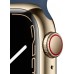 Apple Watch Series 7 GPS + Cellular 41mm Mavi Alüminyum Kasa ve Spor Kordon Akıllı Saat