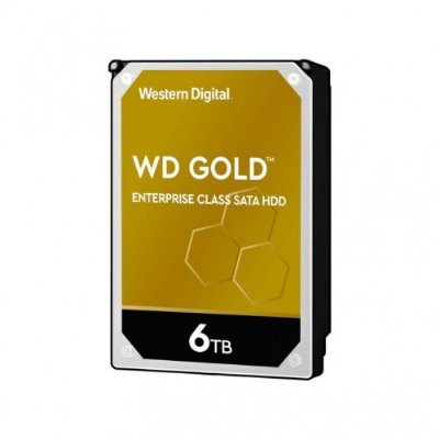 Western Digital 3.5" 6 TB GOLD WD6003FRYZ SATA 3.0 7200 RPM Hard Disk