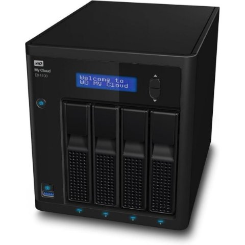 Western Digital My Cloud EX4100 8 TB EMEA WDBWZE0080KBK...