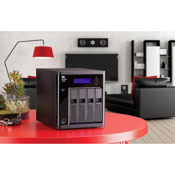 Western Digital My Cloud EX4100 8 TB EMEA WDBWZE0080KBK NAS Depolama Ünitesi - outlet
