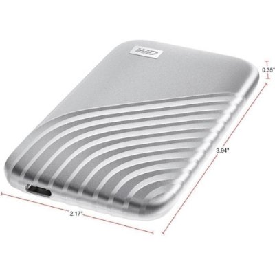 Western Digital My Passport 1 TB WDBAGF0010BSL 2.5" SSD USB-C 3.2 Gümüş Taşınabilir Disk Outlet