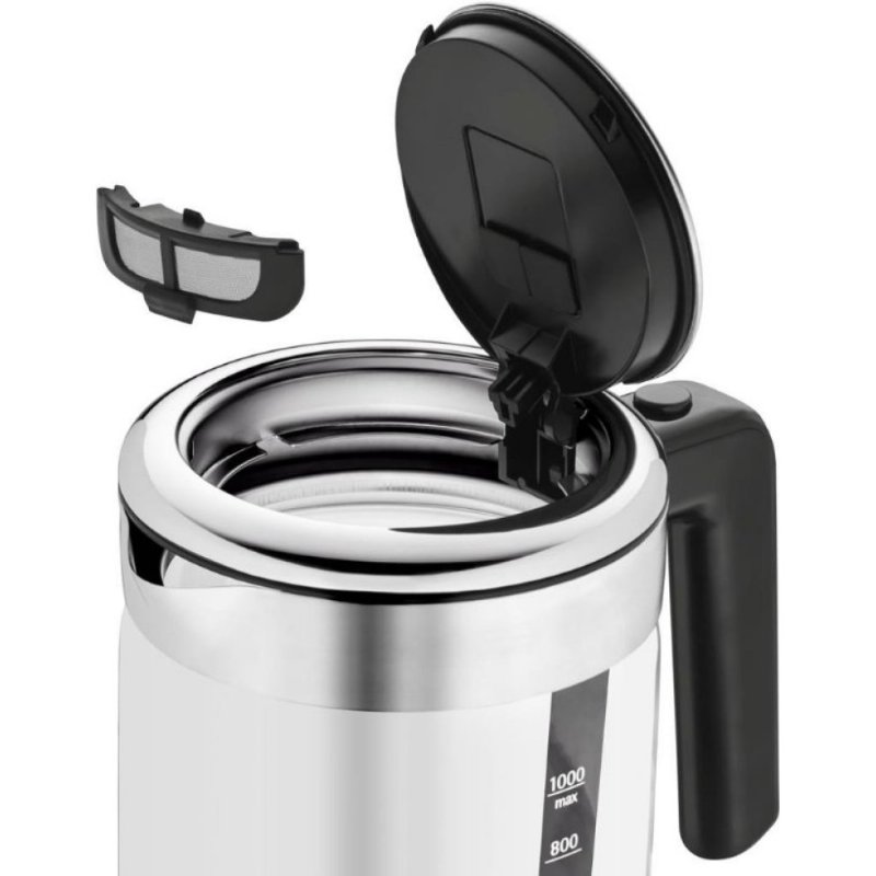 WMF Kitchenminis 7211003374 1 lt Cam Su Isıtıcısı + Çay Makinesi Teşhir