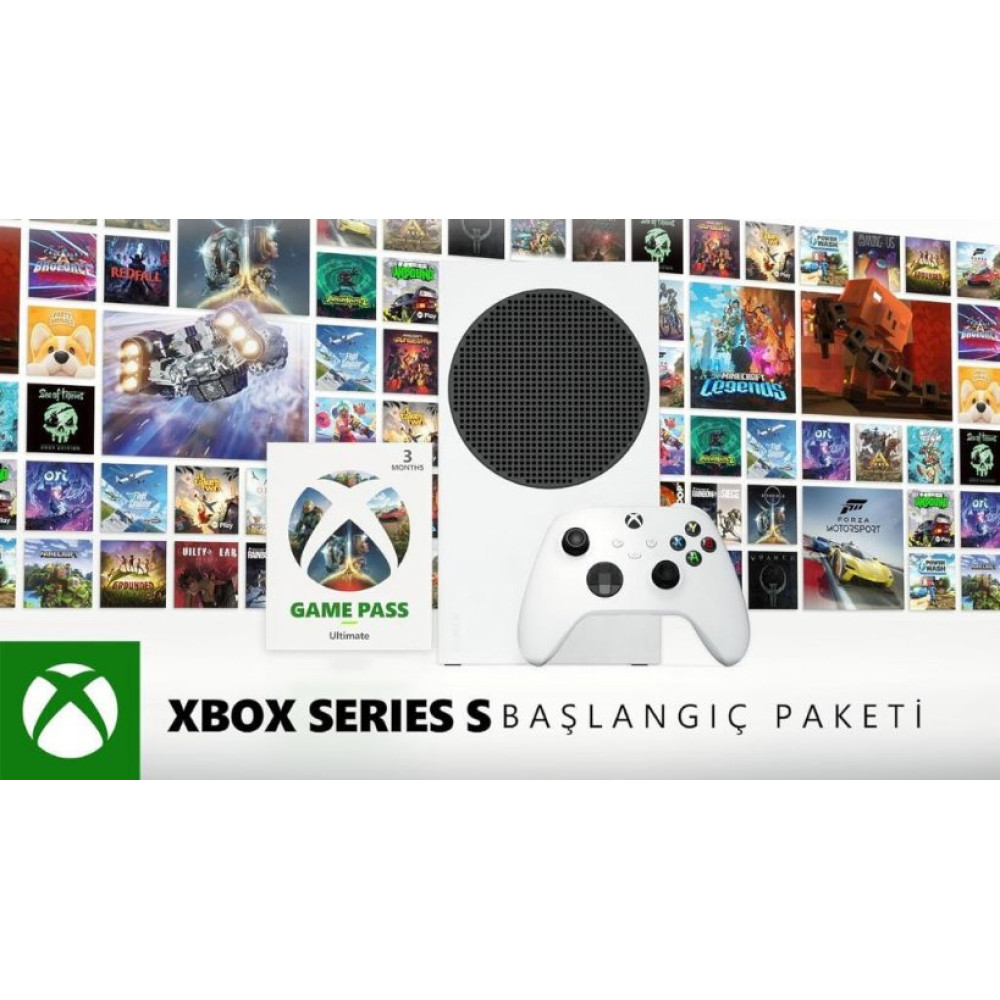 MicrosoftXbox Series S 512G+3Ay Gamepass Outlet