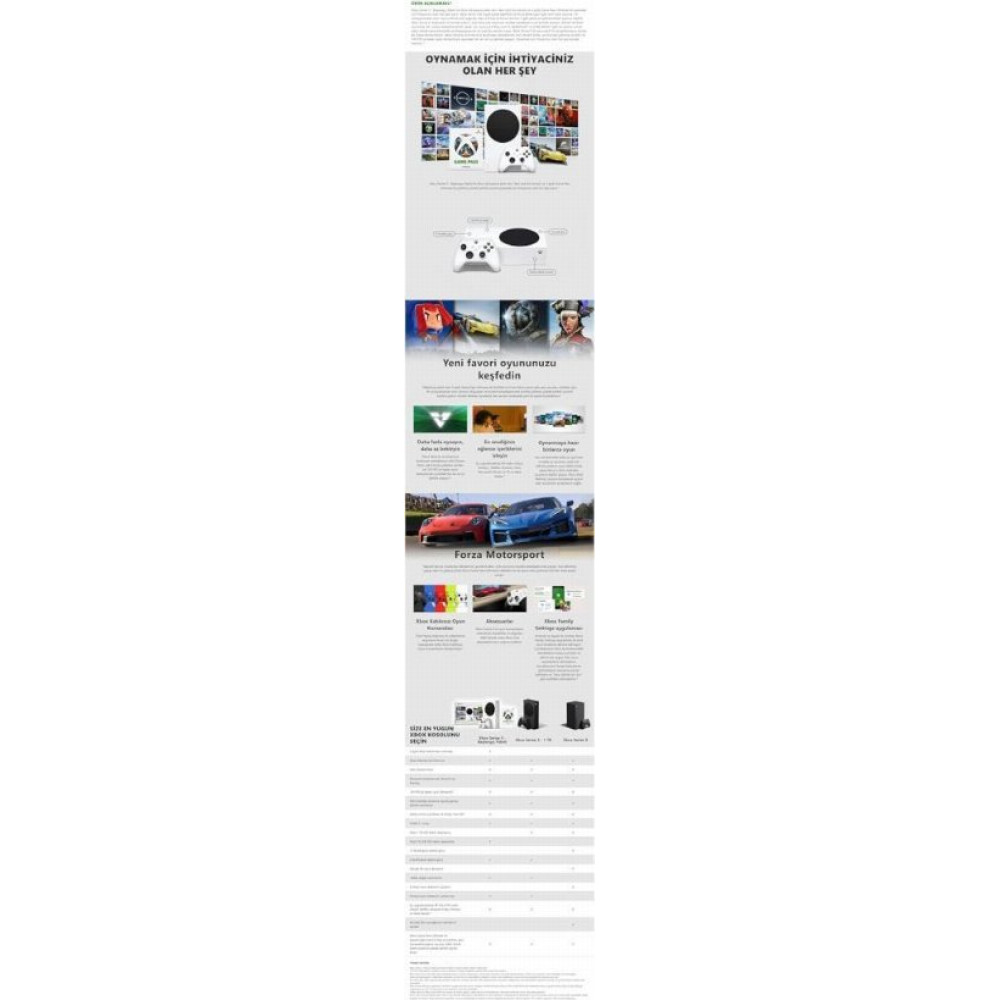MicrosoftXbox Series S 512G+3Ay Gamepass Outlet