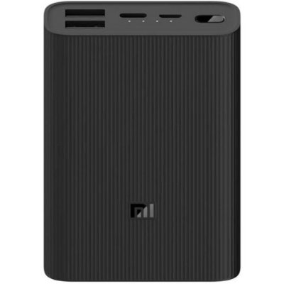 Xiaomi Mi 3 Ultra Compact Siyah 10000 mAh Hızlı Şarj Powerbank - Teşhir