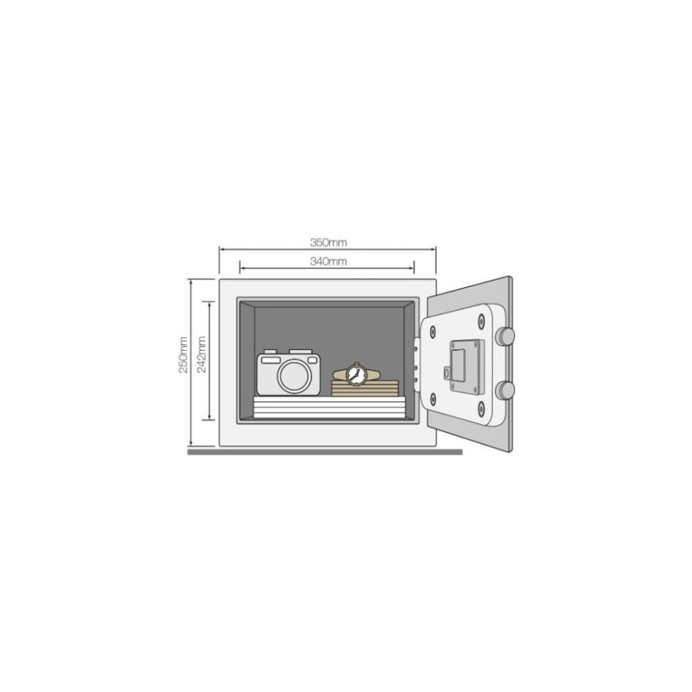 Yale YSV/250/DB1 Orta Boy Kollu Kasa