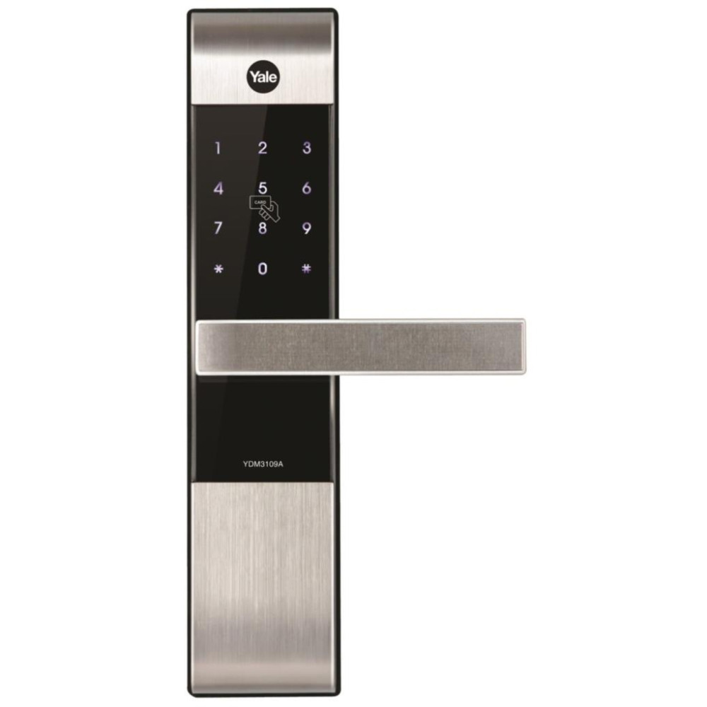 Yale YDM3109A Kartlı ve Şifreli Akıllı Gömme Kilit