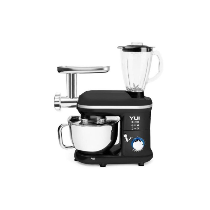 Yui M-120 Multi Fonksiyonel 1300 W 5 lt Siyah Stand Mikser Teşhir