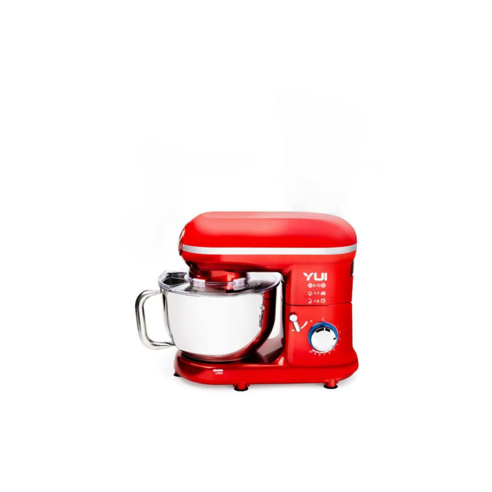 Yui M-120 Multi Fonksiyonel 1300 W 5 lt Kırmızı Stand Mikser Teşhir
