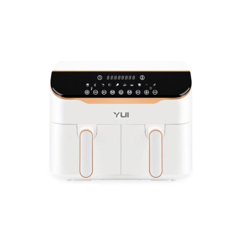 Yui M45 Seramik Çift Hazneli Smart Airfryer 8 lt Yağsız Fritöz Teşhir
