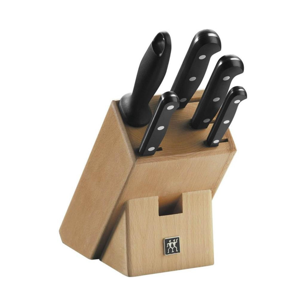 Zwilling Twin Gourmet 316970010 6 Parça Ahşap Bloklu Bıçak Seti Outlet