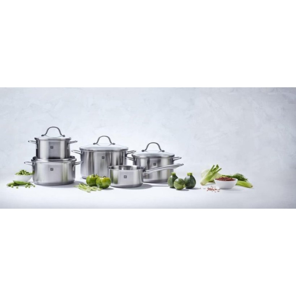 Zwilling Flow 5 Parça Çelik Tencere Seti TEŞHİR