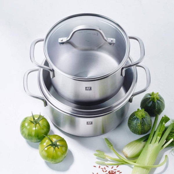 Zwilling Flow 5 Parça Çelik Tencere Seti TEŞHİR