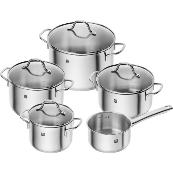 Zwilling Flow 5 Parça Çelik Tencere Seti TEŞHİR