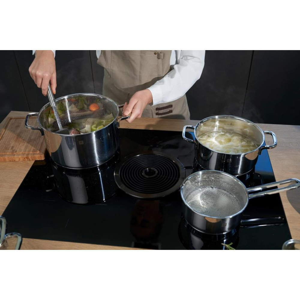 Zwilling 650600000 Quadro 5'li Çelik Tencere Seti Teşhir