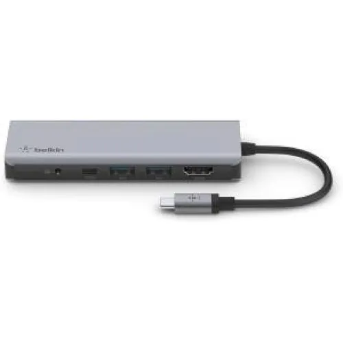 7'si 1 Arada Çok Bağlantı Noktalı USB C Hub (4k Hdmı, Usb-C, 2 x USB A, 3,5 mm Ses, Sd 3.0 Yuvası Için Micro-Sd 3.0 Ile)), AVC009BTSGY Teşhir