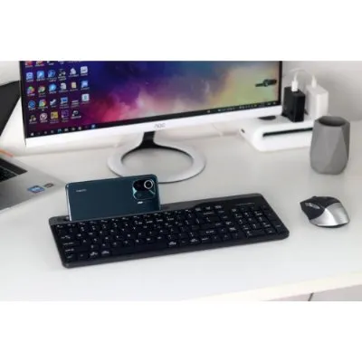 A4 Tech FB2535C Şarjlı Kablosuz Klavye Mouse Seti Teşhir