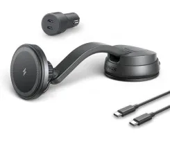 Anker 613 MagGo MagSafe Araç Şarj Aleti Teşhi...