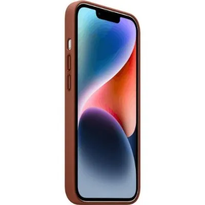 Apple iPhone 14 Plus MagSafe Özellikli Deri Kılıf Toprak Kırmızısı MPPD3ZM/A